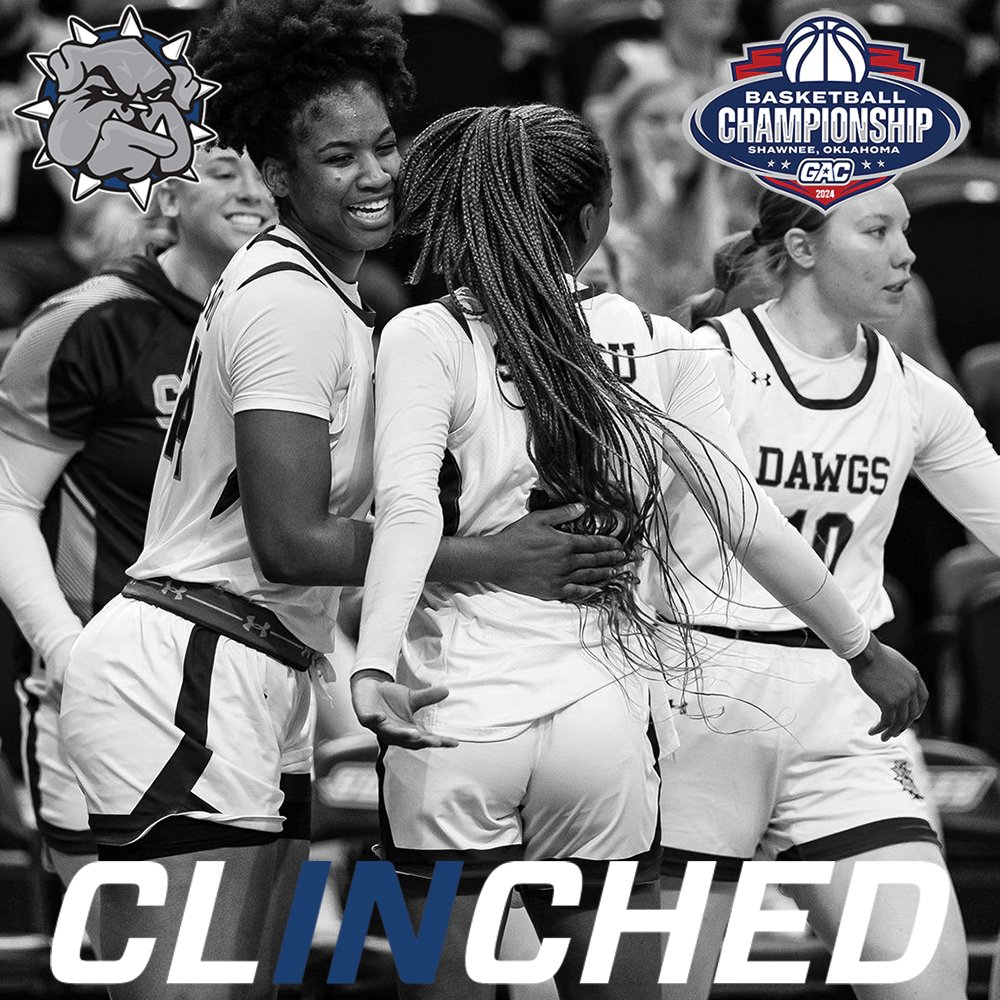 GACAthletics's tweet image. With Saturday&apos;s victory @SWOSUAthletics @SWOSUW 
becomes the 5th team to clinch a spot in #theGAC Women&apos;s 🏀 Championships in
@VisitShawneeOK @FireLakeArena