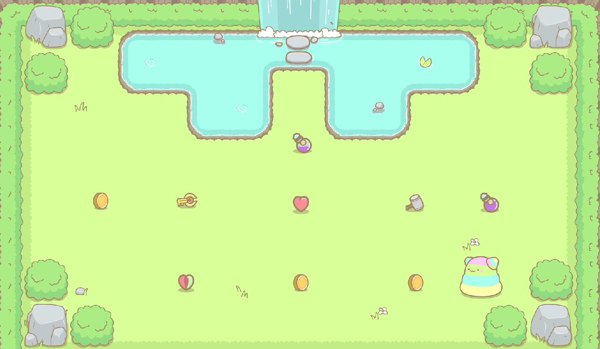 #GachyiExplorer Gameplay Essentials:

🔮Mana: Power up your weapons! Each use requires mana.
❤️Hearts: Keep an eye on your life. 0 hearts = game over.
🔨Hammer: Clear obstacles on your map. Use them wisely, they're limited.
💰Coins: Spend them in shops and at Gachapon Machines