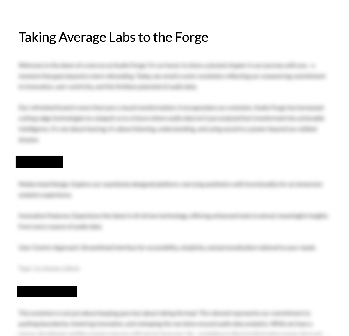 averageandy's tweet photo. This next week is gonna be a big one for me personally as well as our product moving forward. A blog post emerges #audioforge https://t.co/bGnxlotXUW