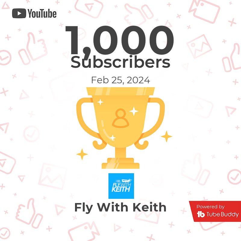 FlyingWithKeith's tweet image. Thank you so much! 🤩🙏