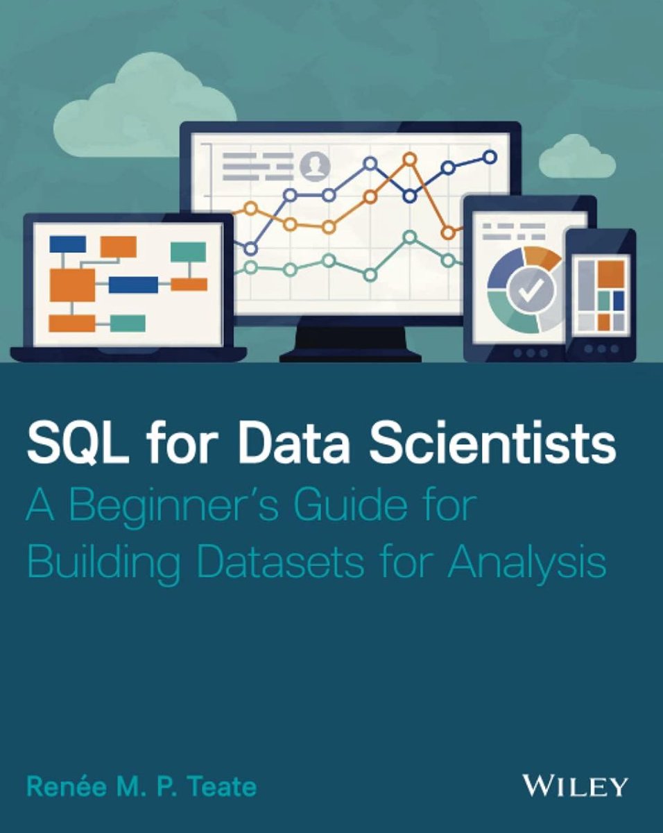 #SQL for #DataScientists book: amzn.to/3z8bpUt
————
#BigData #DataScience #MachineLearning #DataLiteracy #DataFluency #100DaysOfCode #Databases #Analytics #DataProfiling #FeatureEngineering