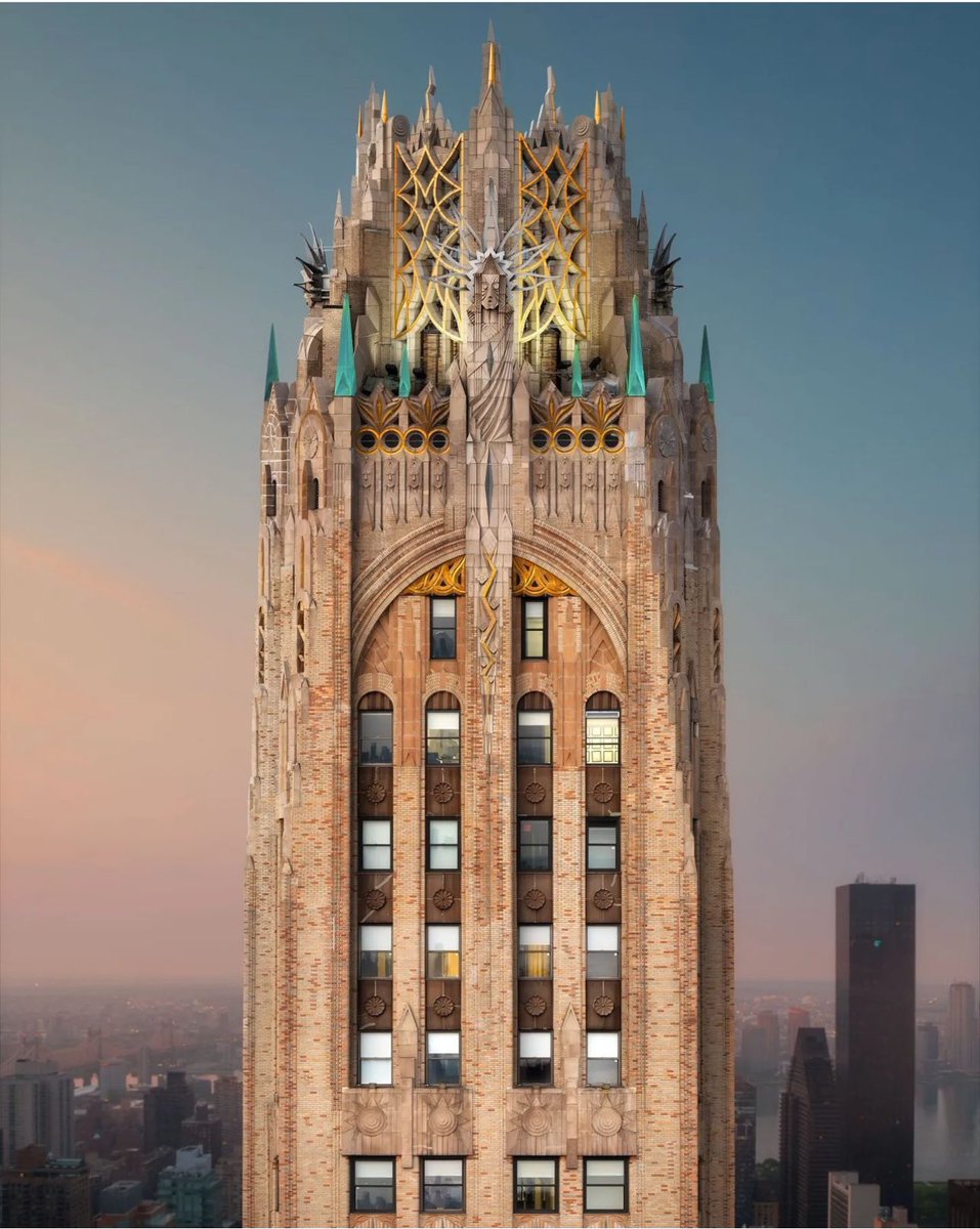 The General Electric Building, New York, built 1931.