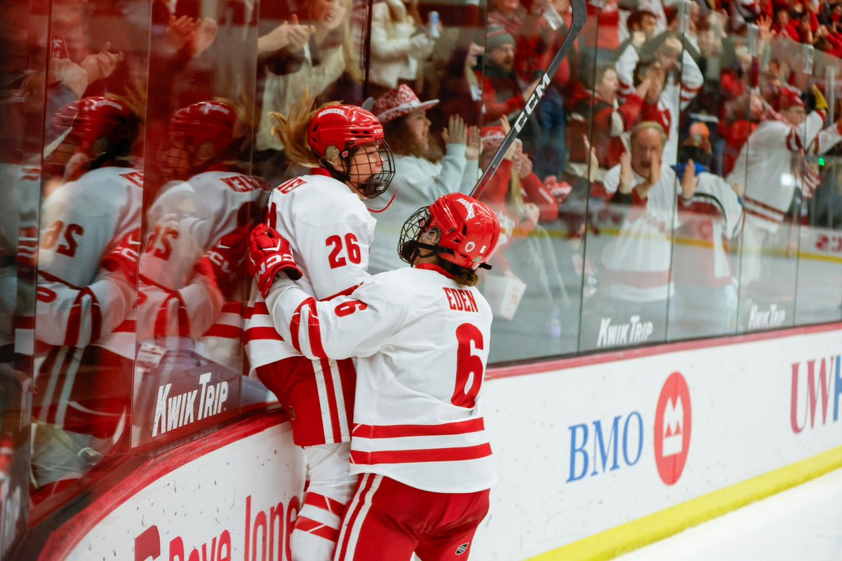 .<a href="/BadgerWHockey/">Wisconsin Hockey</a> with the win against No. 1 Ohio State!
