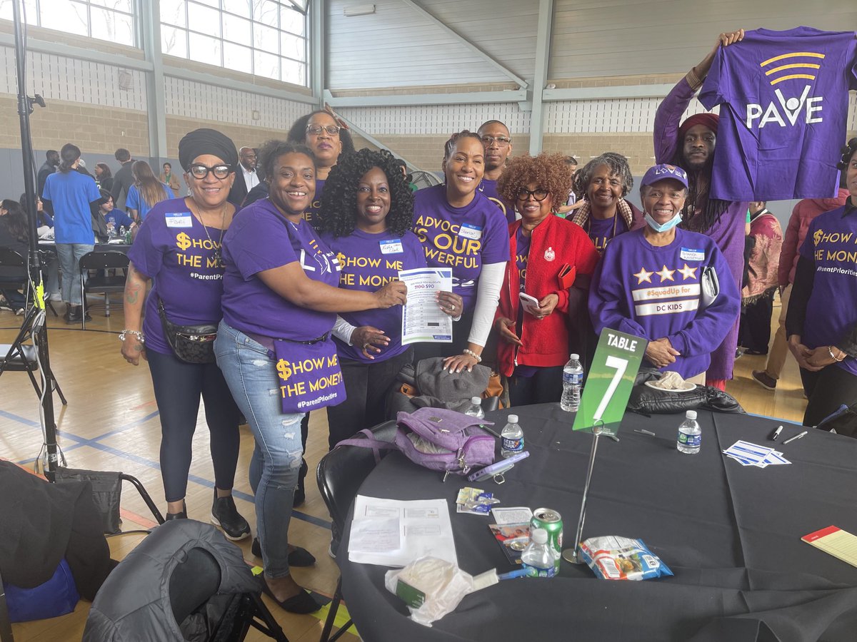 sugamamatweets's tweet photo. It’s all about @dcpave parent leaders coming together across wards to advocate for our priorities of safe passage and specialized school programs. We want our policy solutions reflected in the @mayorbowser FY25 budget. #budgetforum https://t.co/D5MCV7G4sY