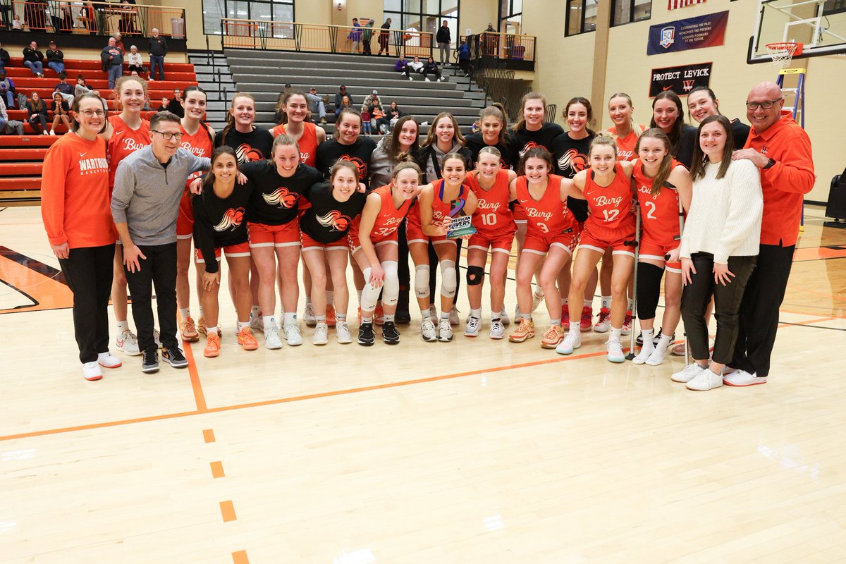 NO. 6/6 WARTBURG WOMEN'S BASKETBALL WINS SEVENTH AMERICAN RIVERS CONFERENCE TOURNAMENT CHAMPIONSHIP IN 57-51 IN OVER NO. 17/20 LORAS! #d3hoops