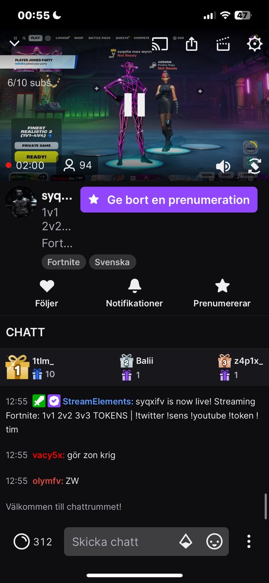 armerd565's tweet photo. Everyone go check out syqxifv on twitch. A very good fortnite player!
#raid #Raid2Trend #Fortnite  #twitch #TwitchStreamers https://t.co/9zR7viEQ40