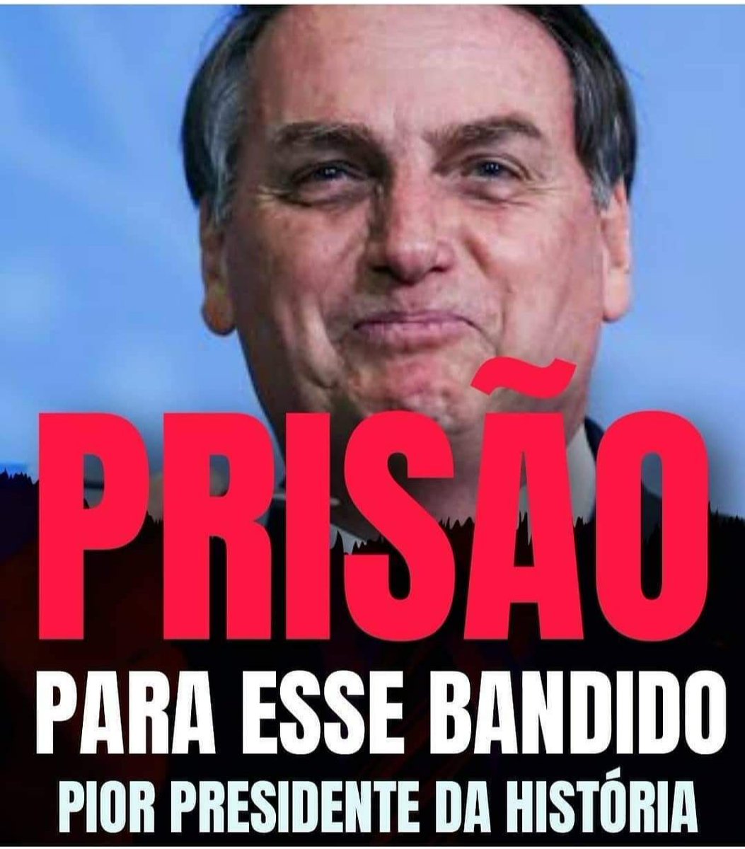 Med1751's tweet photo. @marcio37 O vagabundo do Bolsonaro ficou 4 anos atrasando o País, aí foi varrido para esgoto para nunca mais voltar, e mesmo assim continua achando que pode atrapalhar o País cm  arruaças.... Mal sabe ele, q a PAPUDA o aguarda!! https://t.co/lpeAO3CxPt