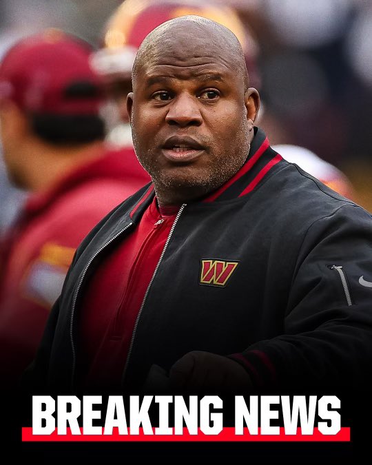 AdamSchefter's tweet image. Former Commanders offensive coordinator Eric Bieniemy is finalizing a two-year deal to join UCLA’s staff as its Associate Head Coach/Offensive Coordinator, sources tell ESPN’s @PeteThamel and me.