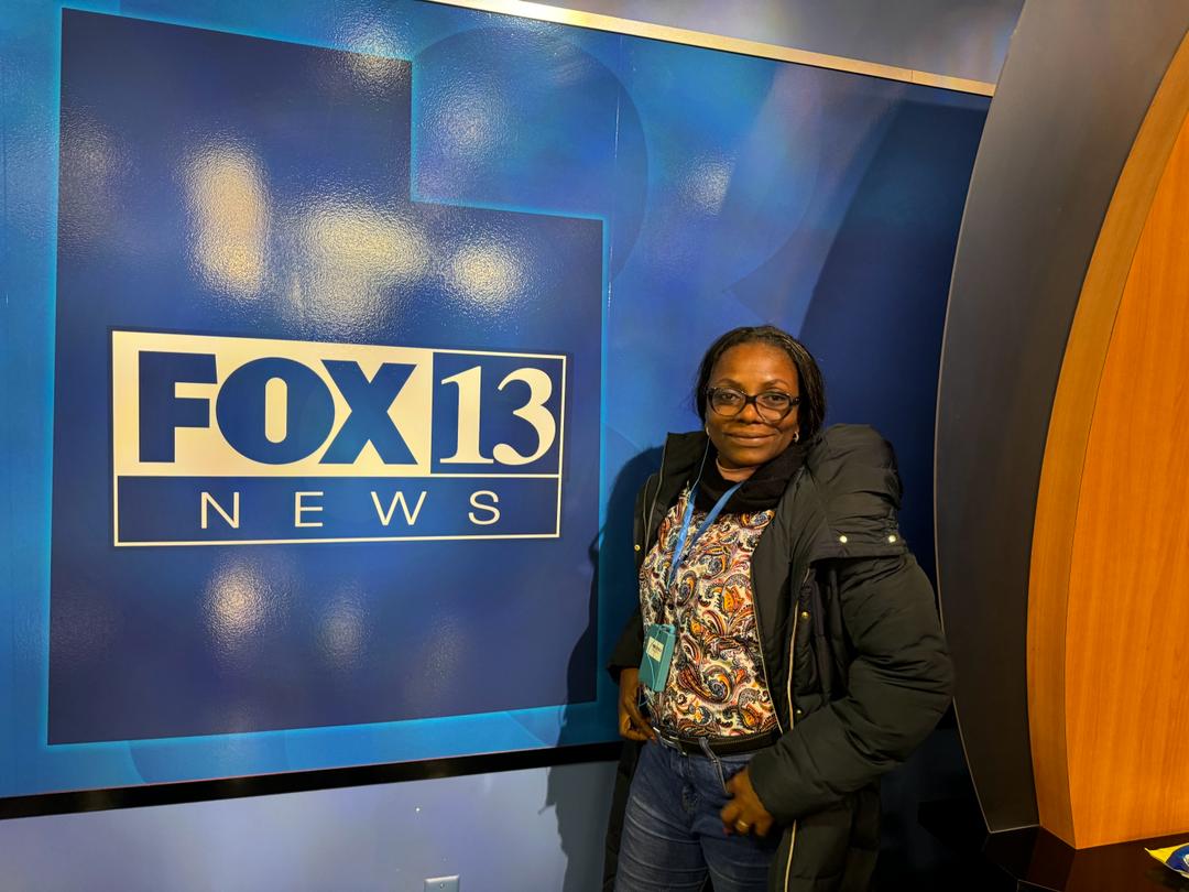 nadfuel's tweet photo. IVLP -24: visites et échanges avec des professeurs en journalisme à Berkeley,Santa Clara, California State university, Stanford, KQED. Aussi  , toutes basées à San Francisco en Californie.
Visite guidée à FOX 13 à Salt Lake City à Utah. @StateIVLP @USEmbKinshasa https://t.co/hwkFgCvKki