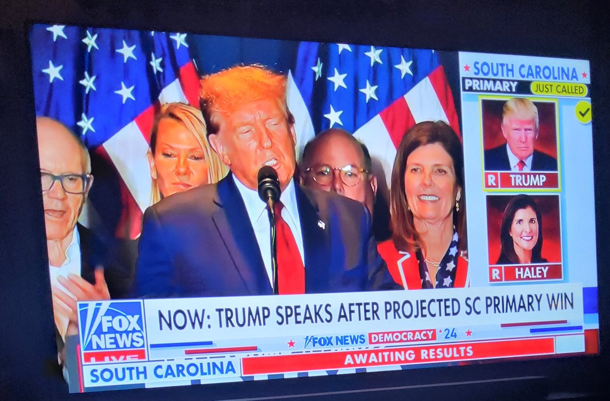 Fox News has called the S.C primary for Trump already! 🔥🤣🔥