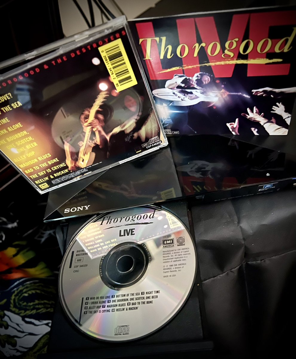 #NowPlaying #GeorgeThorogood #TheDestroyers #Live1986 #PhysicalMusic #HappyBirthdayGeorge
