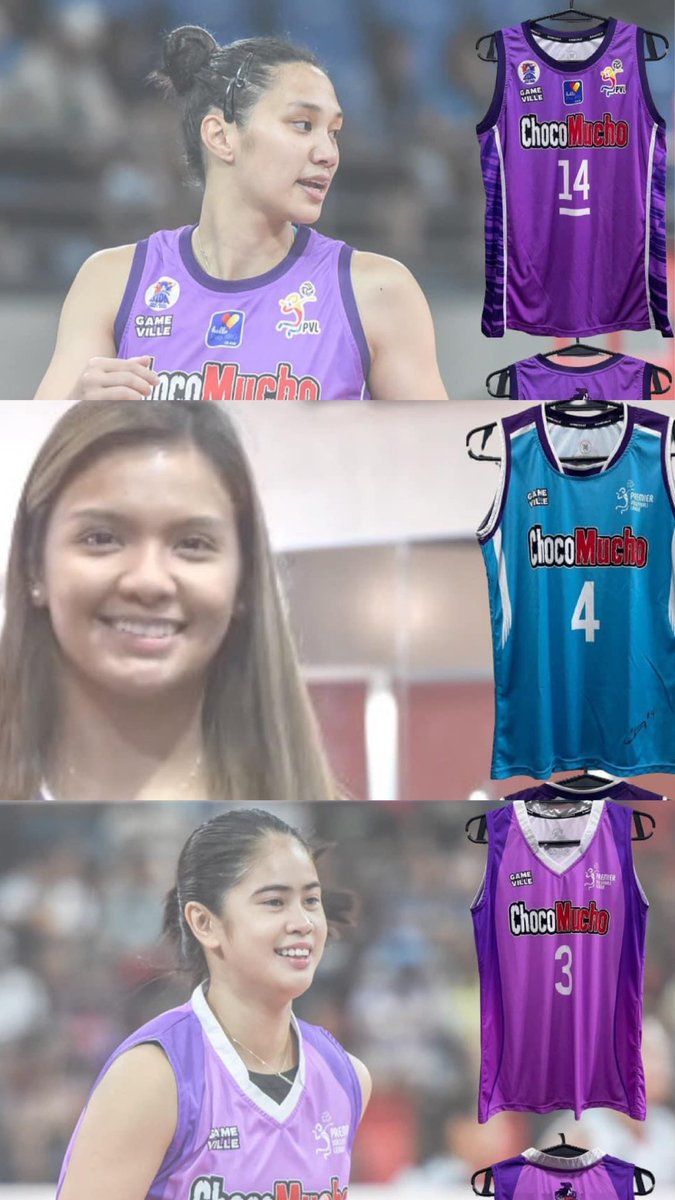 DonskieK's tweet photo. Jersey Auction For A Cause… sobrang happy ko na nakuha silang tatlo … 

may colection na ako … nakatulong pa tayo 💕

#CaitlinViray #BeaDeleon #DeannaWong https://t.co/qqZghvzQnc