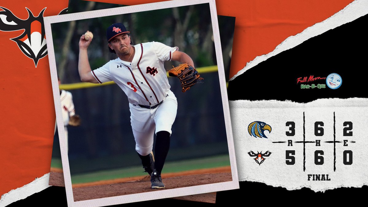 DH 🧹🧹🧹, for the series W ❗️

📊⤵️
York: 2-for-3, RBI
Williams: W, 6.2 IP, 6 H, 3 R
Baggett: 0.1 IP, S

#WeAreAUM