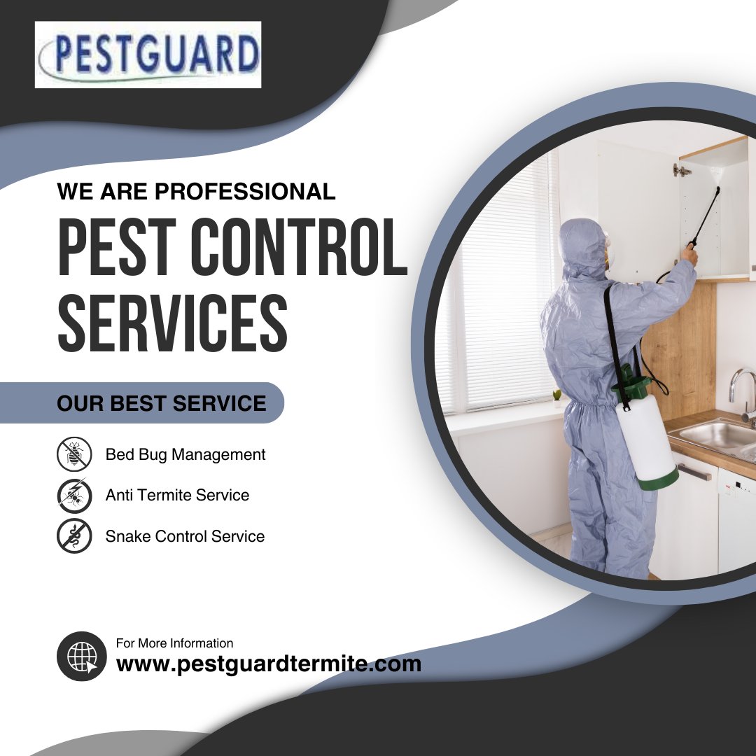 PestguardFLA's tweet image. Business owners, rejoice! Pestguard offers tailored pest control services for commercial properties in Sarasota, Manatee, and neighboring counties. Keep your workspace pest-free! 💼🔒

#CommercialPestControl #Pestguard #BusinessPestControl #FloridaBusinesses #SarasotaCounty