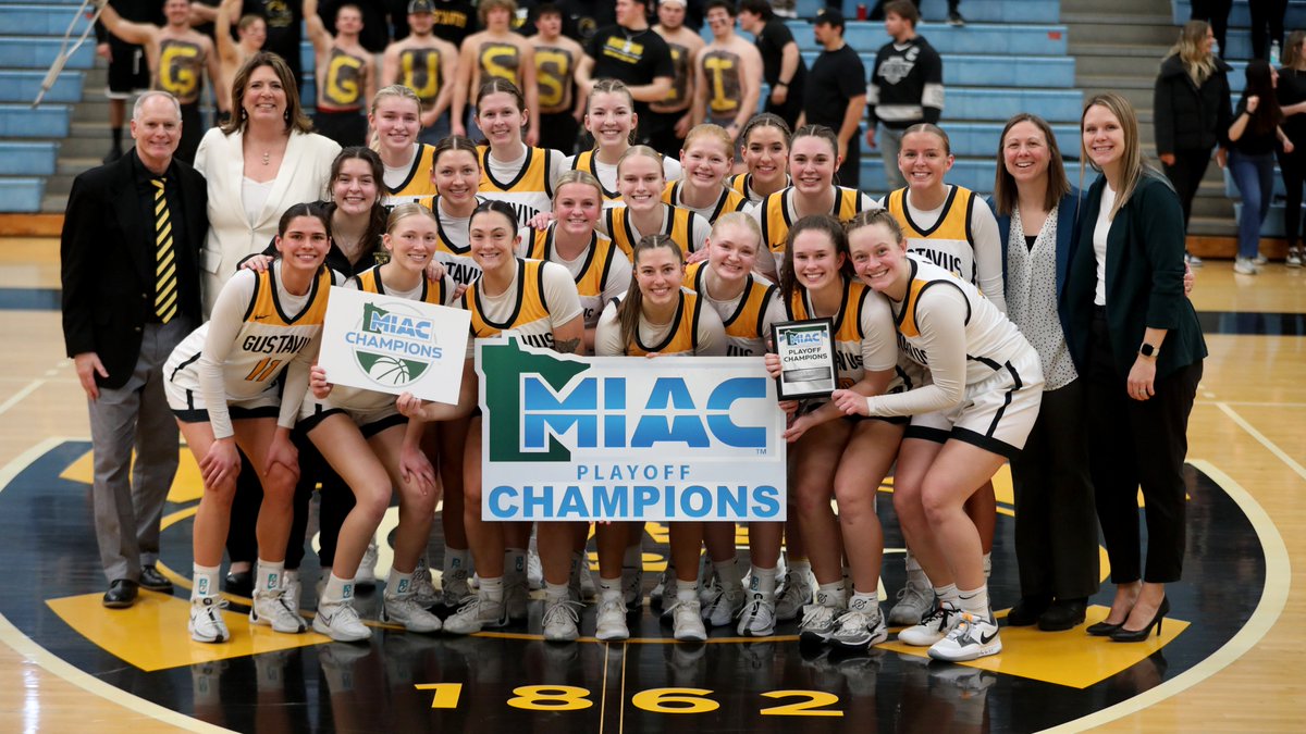 Gustavus Athletics (@gustieathletics) on Twitter photo Call it a dynasty.
<a href="/gustiewbb/">Gustavus Women's Basketball</a> cruised by Concordia 66-38 for its third consecutive MIAC playoff title
Recap: gogusties.com/news/2024/2/24โฆ
#GoGusties | #d3hoops Call it a dynasty.
<a href="/gustiewbb/">Gustavus Women's Basketball</a> cruised by Concordia 66-38 for its third consecutive MIAC playoff title
Recap: gogusties.com/news/2024/2/24โฆ
#GoGusties | #d3hoops
