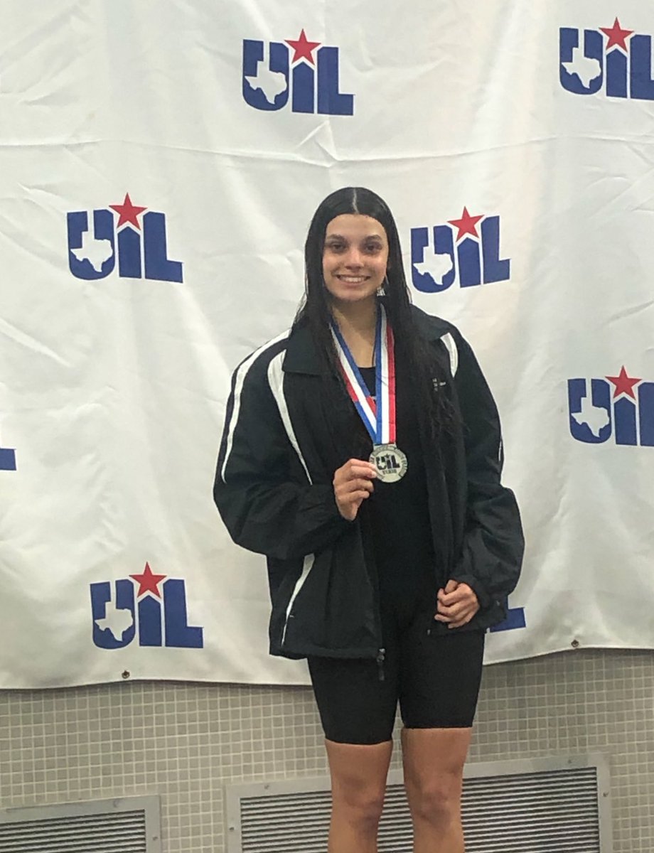 Cy-Fair HS swimmer, Sophia Luper, places again at the state meet, coming in 2nd place in the 100 freestyle! We’re so proud of you, Sophia! What an amazing accomplishment! @bfndaquatics @CFISDAthletics @CyFairISD
