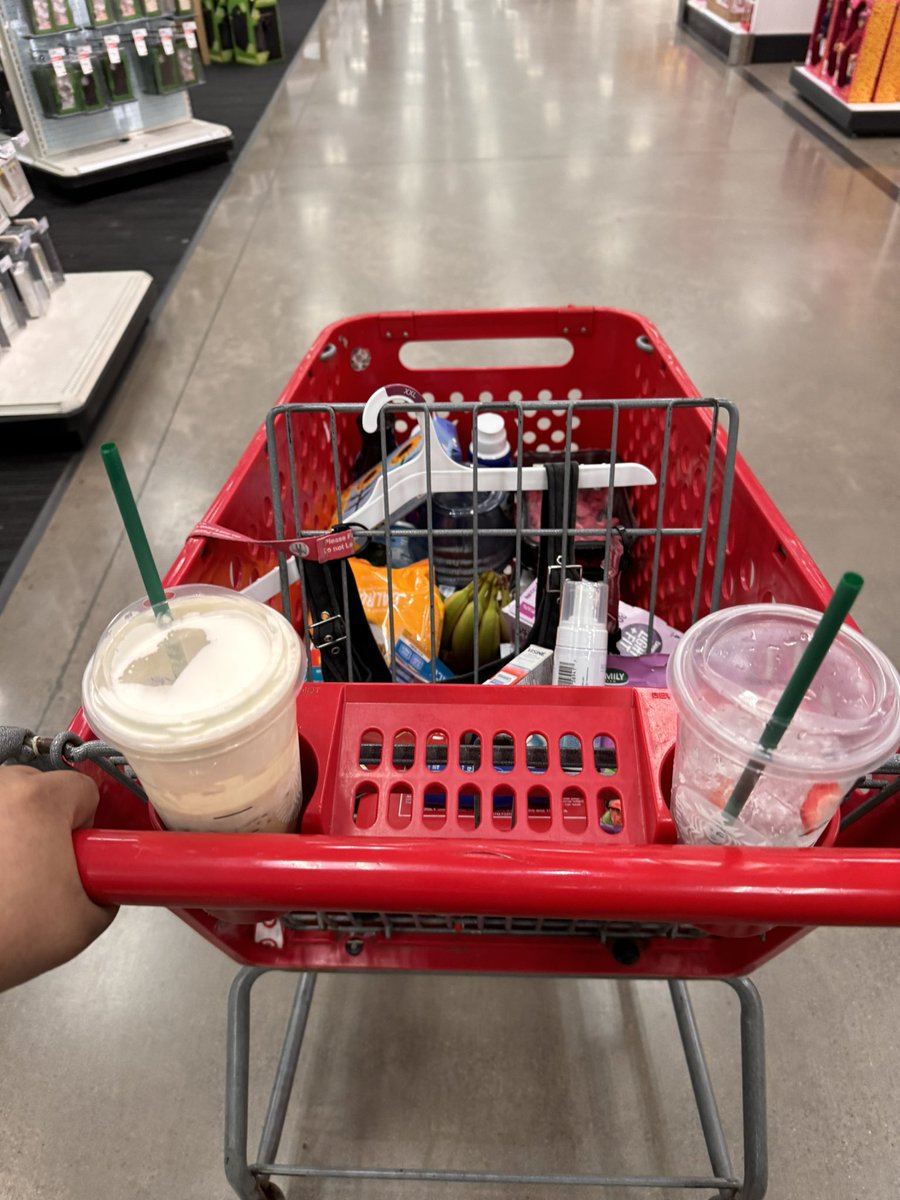 Get you a man who’s supports hot girl shit at target & will drink starbies with you while you do it