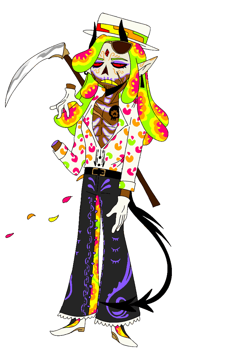 SweetsNeptune's tweet photo. Carlos sheet done...I'M TIRED...
#HELLCASINO #Oc https://t.co/pZNmiwzEjK