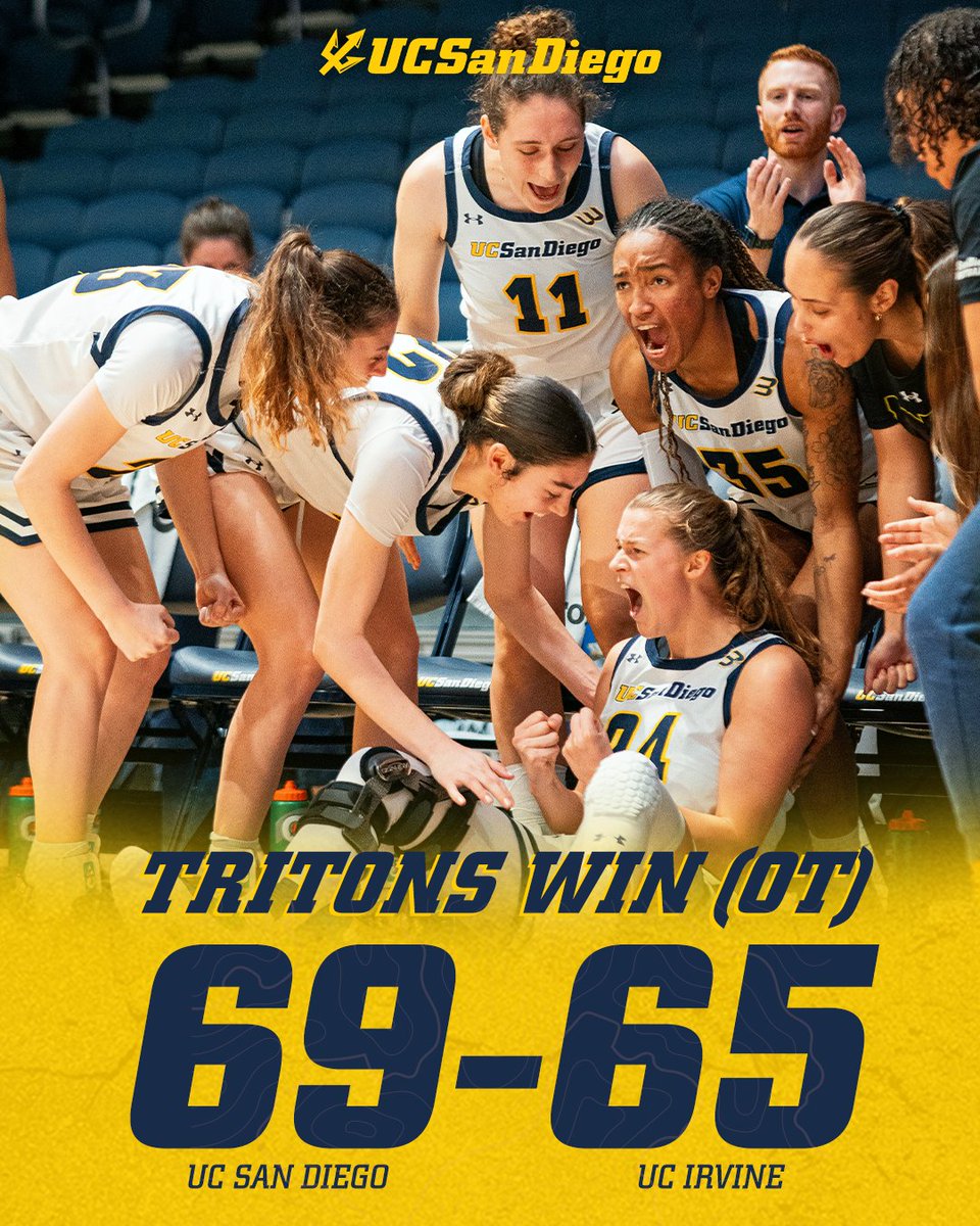 TRITONS WIN! 

#GoTritons