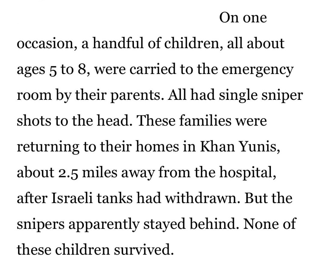 CensoredMan's tweet image. Israeli snipers are shooting 5 year olds in the head in Gaza. 

Snipers know exactly who they're targeting. 

They know little children aren't Hamas. 

This is why it's a GENOCIDE.