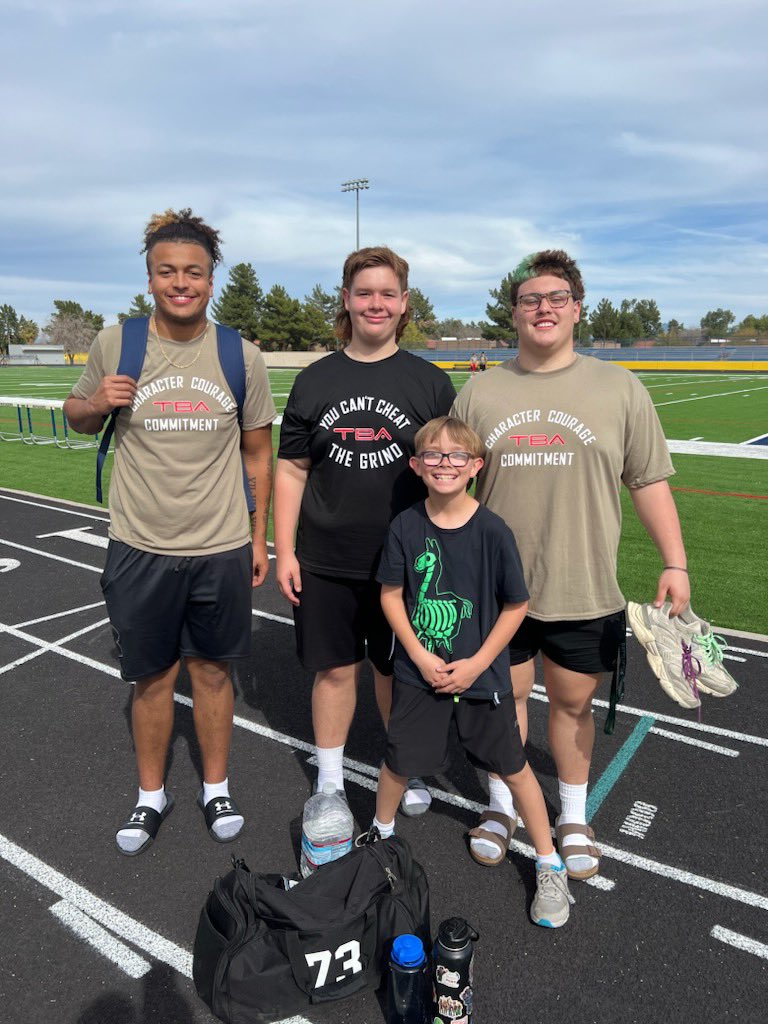 Thank you to my brothers from another <a href="/The_ArchieR/">Archie Robinson</a> <a href="/IOlivas06/">Ivan.Olivas06</a>.
Congratulations on reaching the next level! <a href="/RonTBAOL/">Ron Sowers</a> #YCCTG #TBABROTHERHOOD