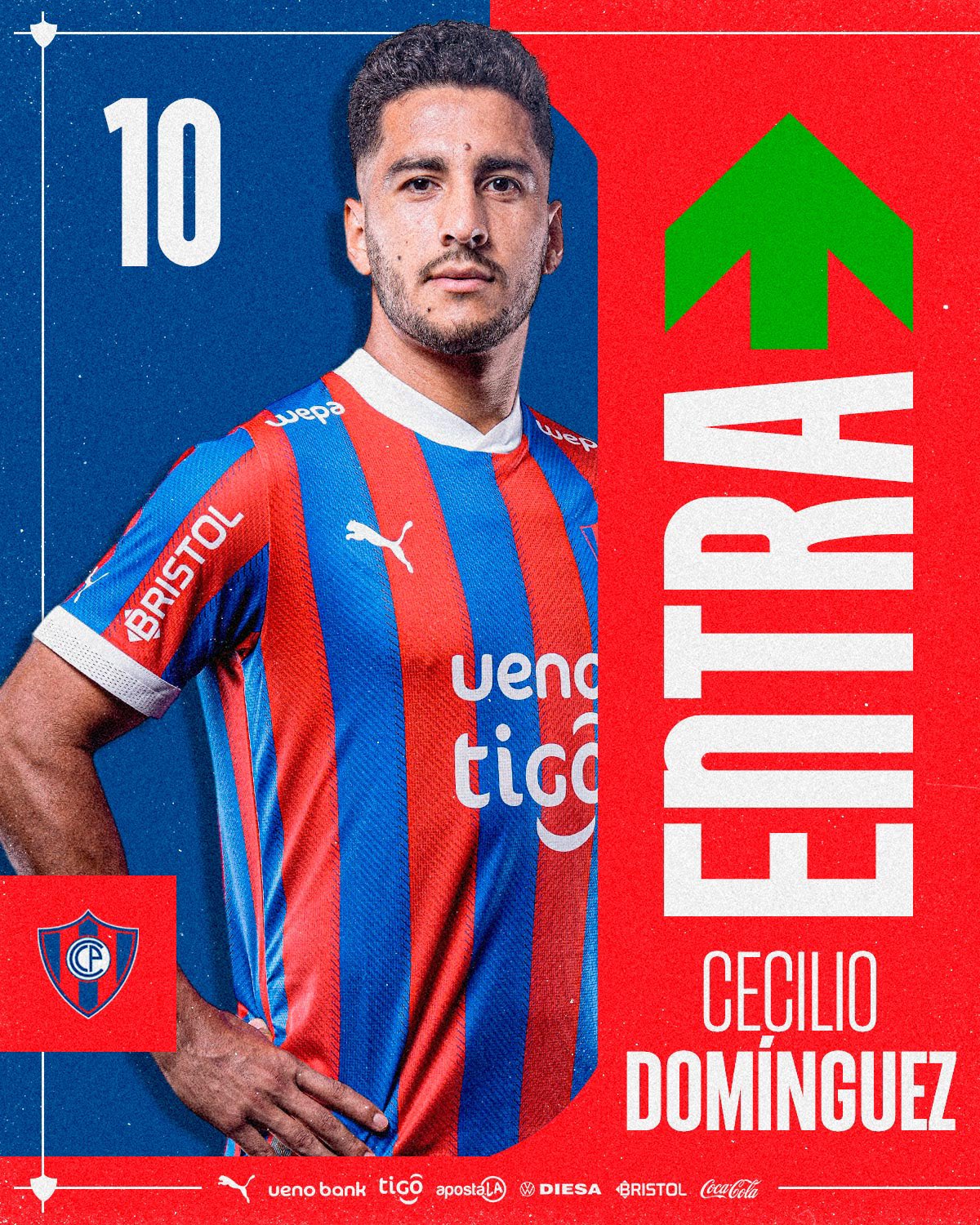 Cerro Porteño se impone con doblete de Cecilio Educación FM