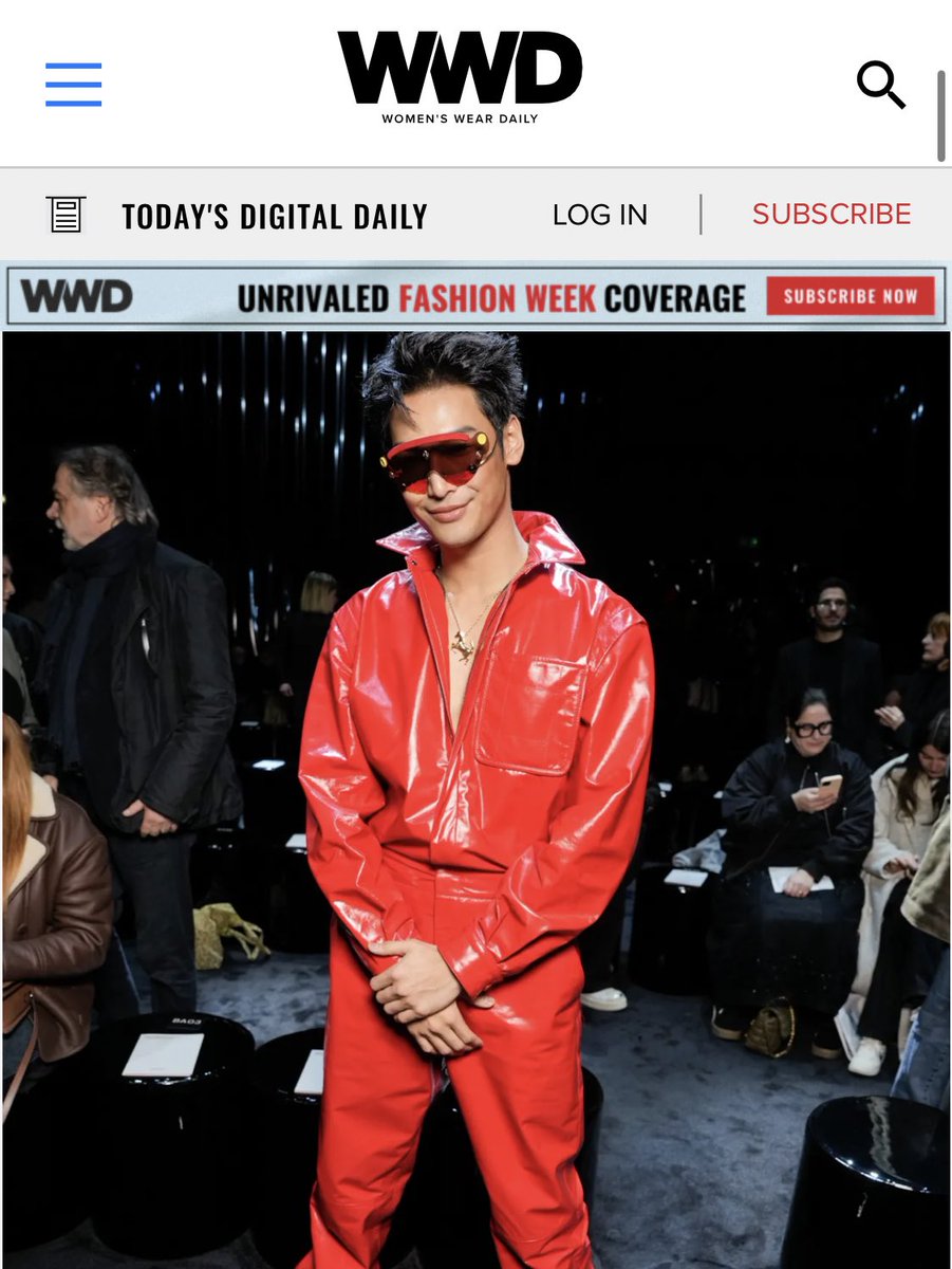 ggrounddd's tweet photo. WWD : Celebrities Front Row at Ferrari Fall 2024 Ready-to-Wear Show Photos.

 APO WITH FERRARI IN MILAN 🏎️💨 
#ApoxFerraristyle #ApoNattawin https://t.co/SyDNPgLNv8