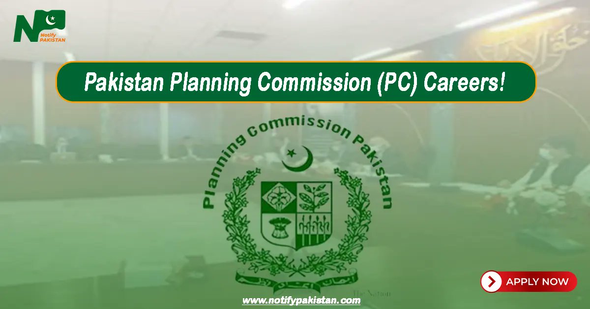 Government Of Pakistan Planning Commission PC Jobs 2024 
Vacancies: 10
Qualification: Middle, Master
Apply Now: notifypakistan.com/pc-jobs/

#GovPKJobs #PlanningCommissionJobs #PakistanJobs #PublicService
#NutritionJobs #HealthJobs #Islamabadjobs #Jobs #Islamabad #Govtjobs #PC