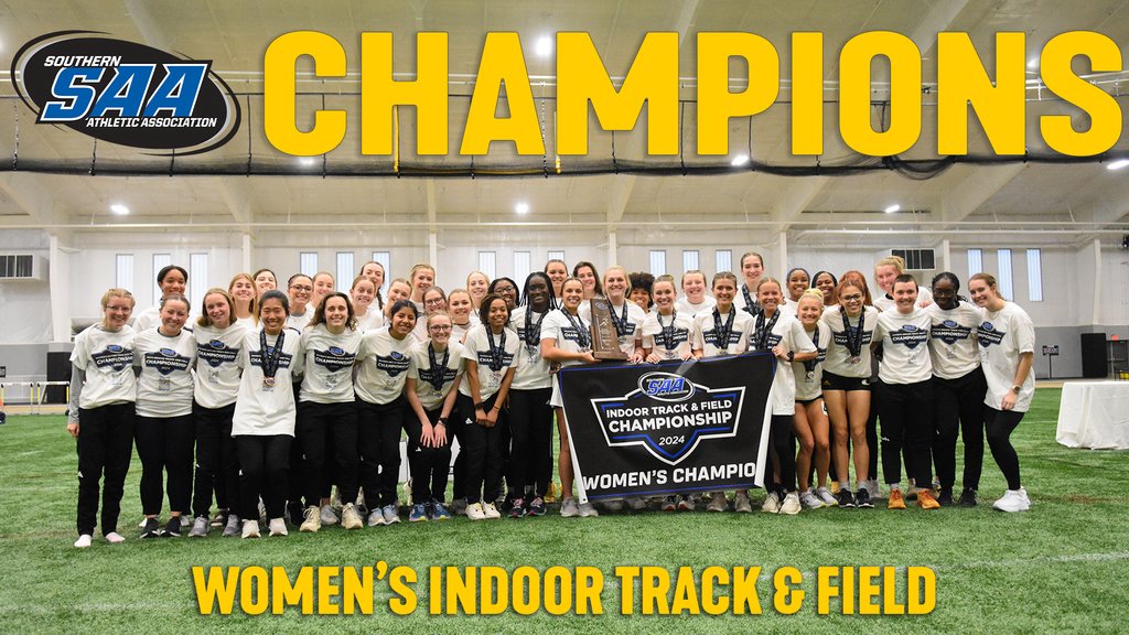🎽 | Centre women's track &amp; field left no doubt on the way to becoming the first ever SAA Indoor Champions! #RollKerns centrecolonels.com/news/2024/2/23…