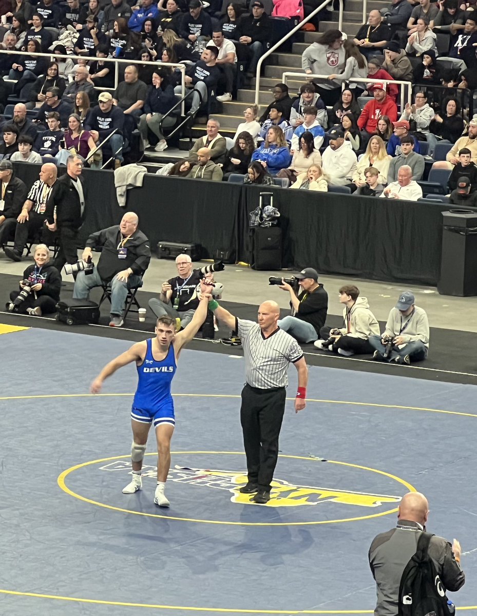 NYS Champ! Congrats Casper Stewart! All of your hard work and dedication has paid off. Great job!