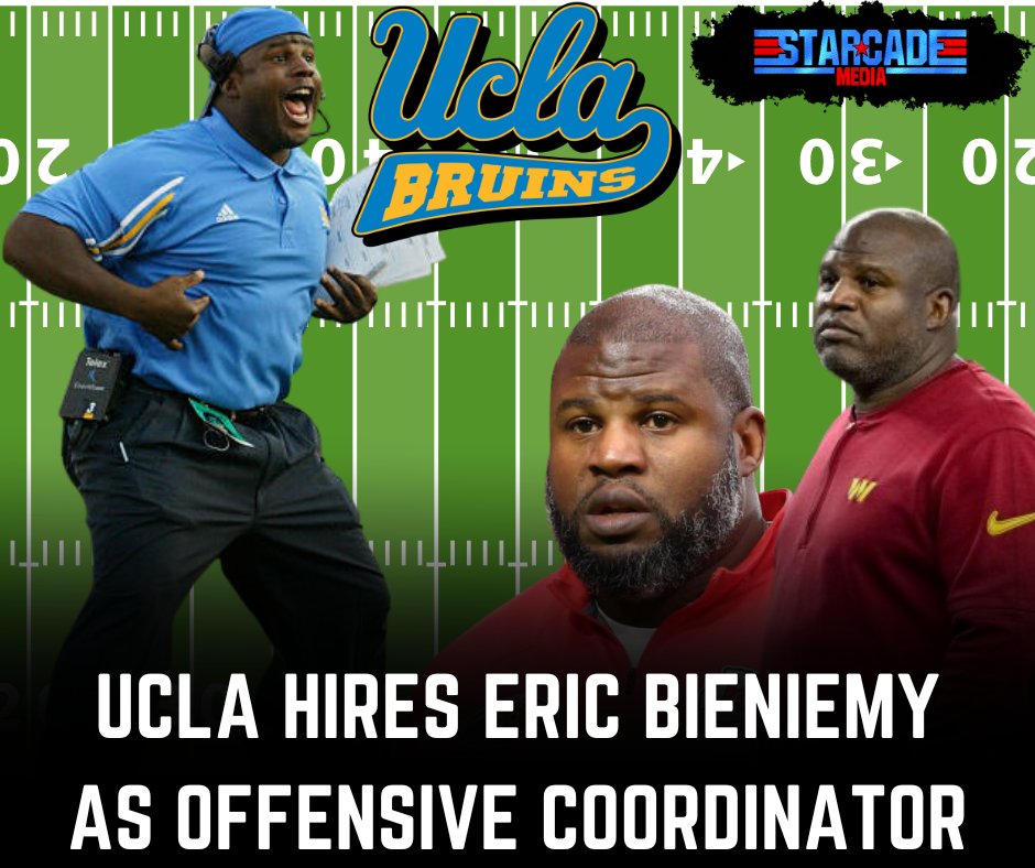 Eric Bieniemy agreed to become UCLA's offensive coordinator. He was UCLA's RB coach from '03-'05.