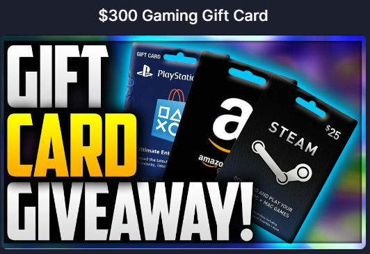 Win a $300.- gaming gift card

#MultiplatformGaming #Giveaways #Giveaway wn.nr/NHRpjGM