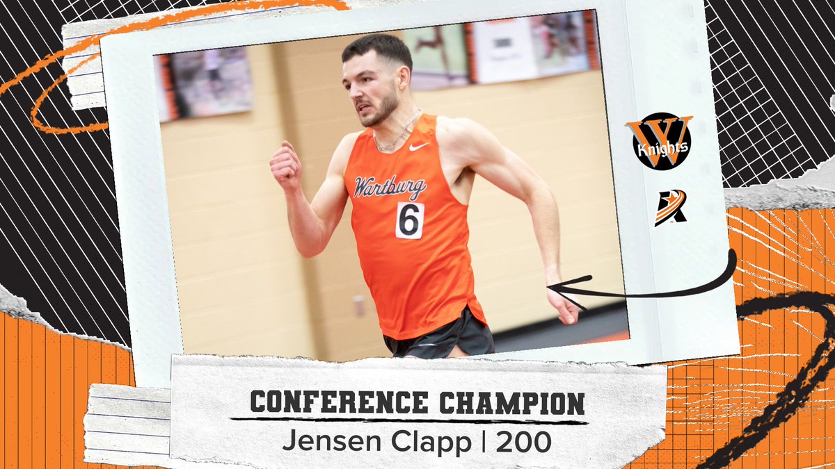Men's Indoor Track &amp; Field: Wartburg takes second at the A-R-C Championships with 144 points.

Jensen Clapp wins the 200m dash! 🔥