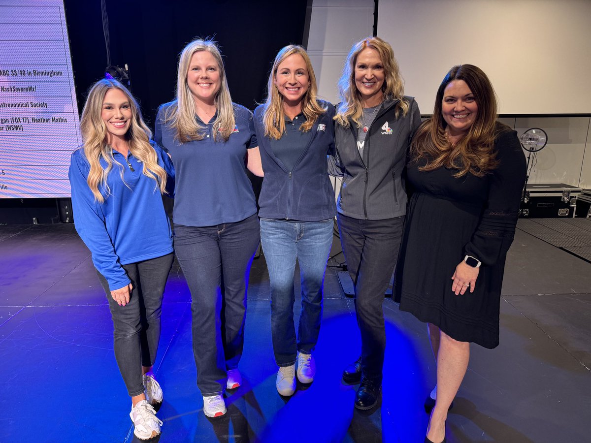 Lisa Spencer (@lisaspencerwsmv) on Twitter photo Always a pleasure spending time with my colleagues in Nashville TV/Weather <a href="/NC5_HMathis/">Heather Mathis</a> <a href="/katymorganwx/">Katy Morgan</a> <a href="/DanielleBreezy/">Danielle Breezy</a> @MIC_Krissy
What a great day at #SWAD2024 Always a pleasure spending time with my colleagues in Nashville TV/Weather <a href="/NC5_HMathis/">Heather Mathis</a> <a href="/katymorganwx/">Katy Morgan</a> <a href="/DanielleBreezy/">Danielle Breezy</a> @MIC_Krissy
What a great day at #SWAD2024