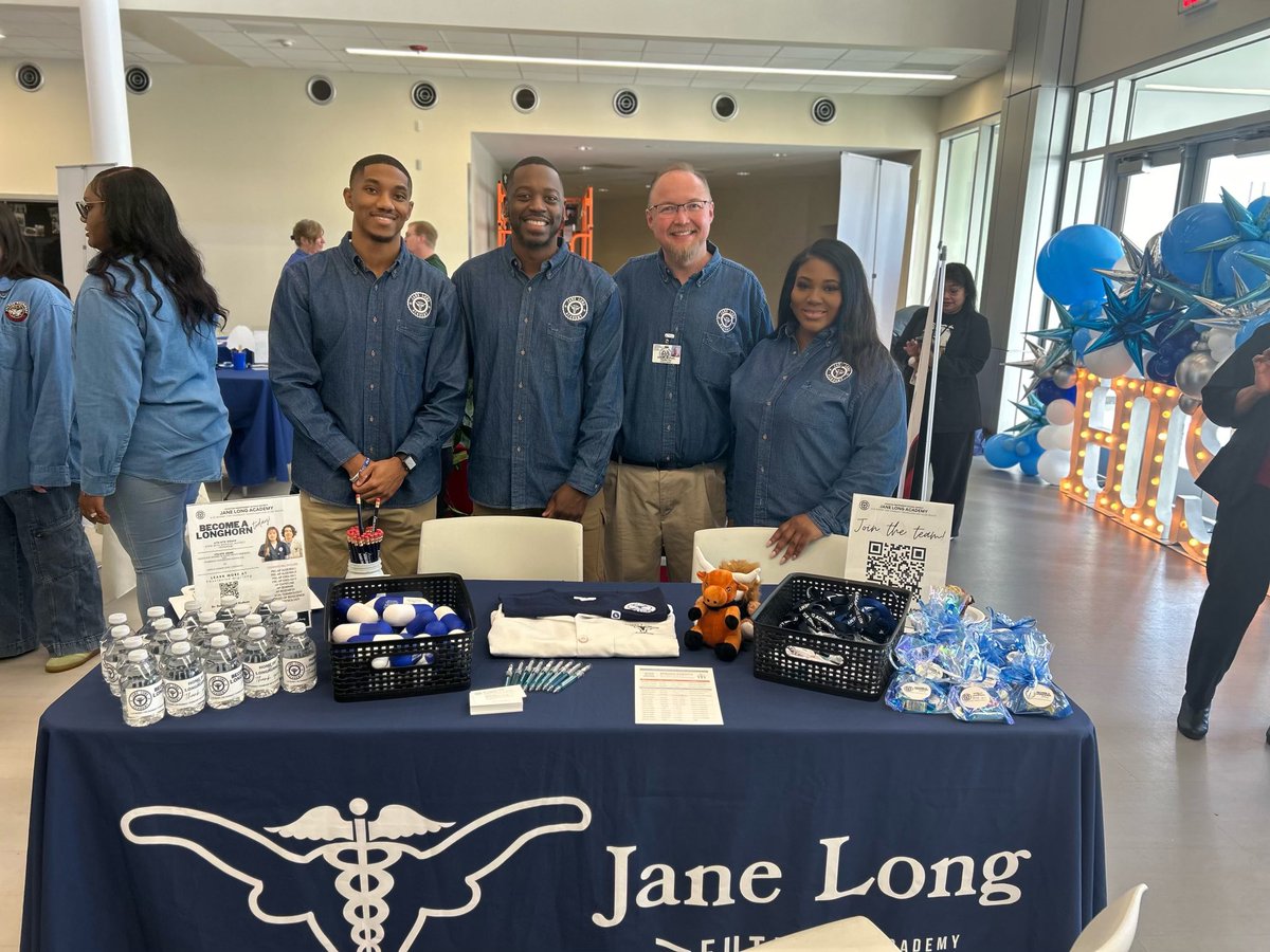 Job Fair today with the A Team! Grateful to all the people we met and HIRED! @JaneLongFutures is lucky to have them all!
