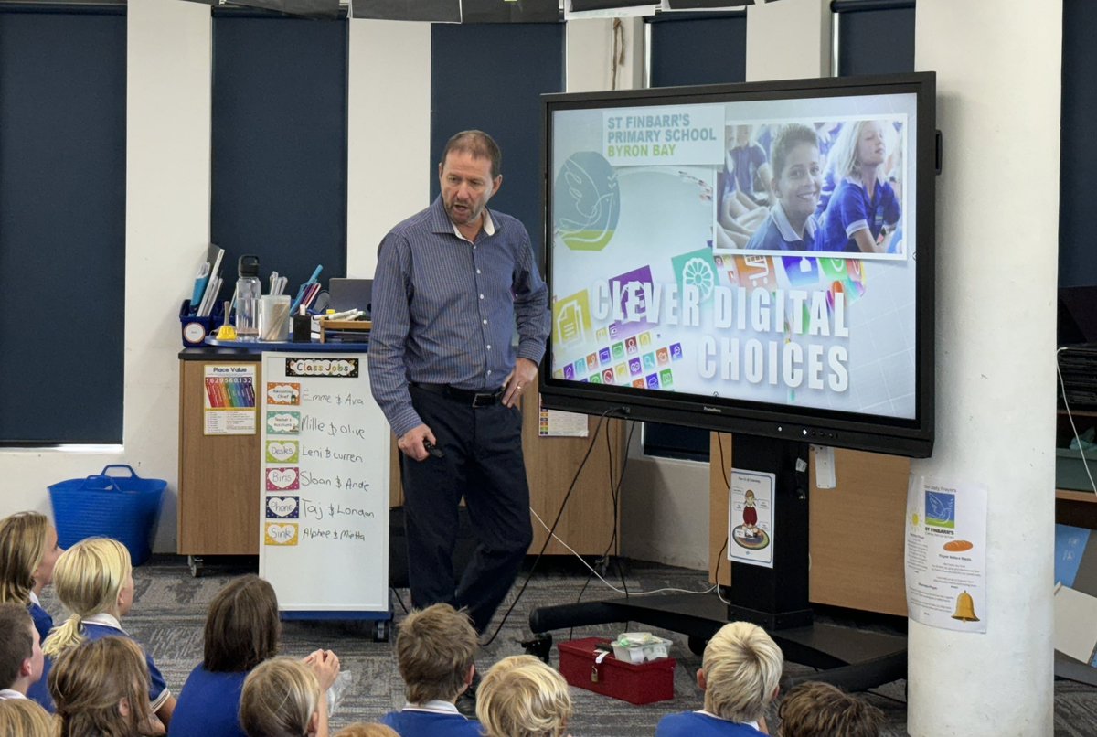 Thank you @BrettLeeAU for speaking to our students and sharing your expertise in staying safe online. You offered clear guidance and strategies to empower our students to make ‘clever digital choices’. 

#digitalcitizenship #cyberawareness #cybersafe #educationaltechnology
