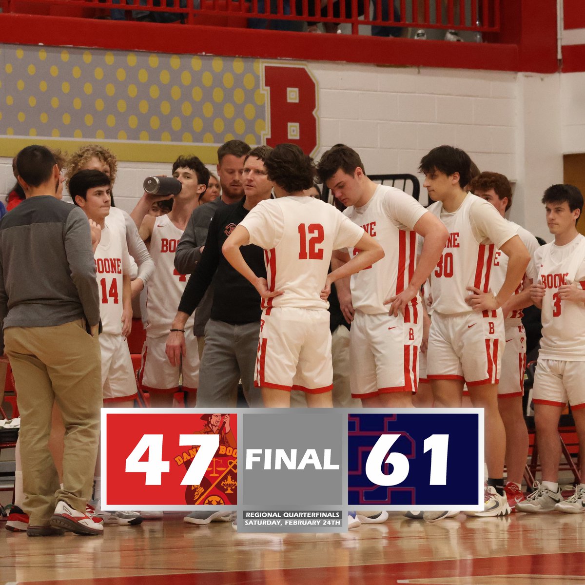 Boone Final tweet media