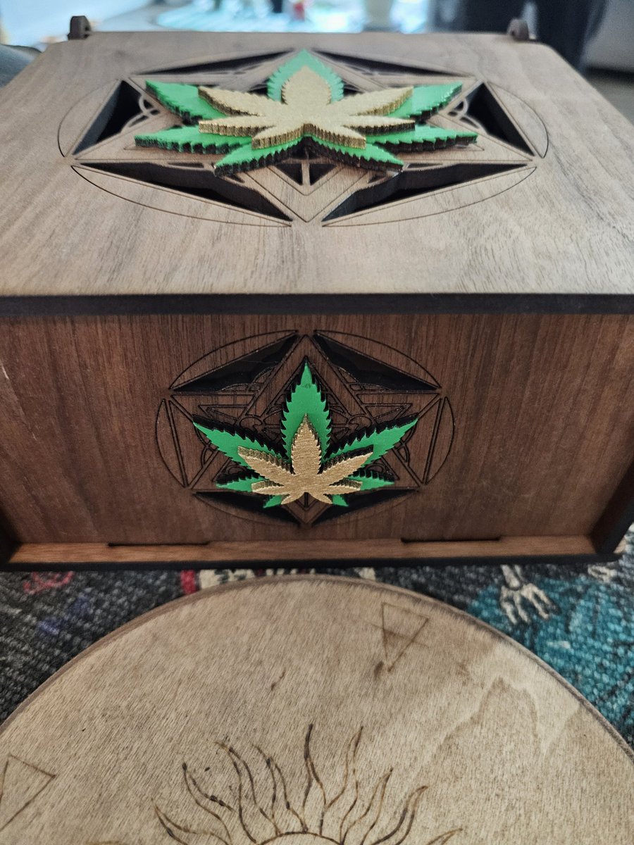 Posting this late but I got this badass stash box from a friend for my birthday. Love having such great friends that know me so well. *Mrs Hermit  #bestgiftever #CannabisCommunity #cannaculture #stashbox #womenofcannabis