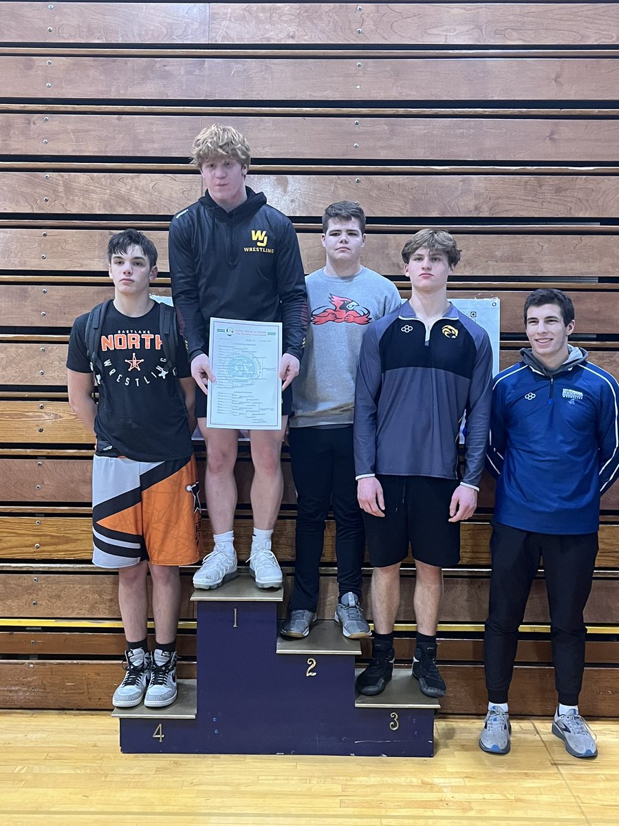Our Rangers battled and competed all day!

Advancing to next week’s District Tournament at Hoover HS are Shamus Brady (113), Dylan Preston (132), Lucas McArthur (144), Cash Pemberton (190) &amp; Timmy Jesenovec (157) as an Alternate! 

Rangers finish 7th Overall as a Team

#GoRangers
