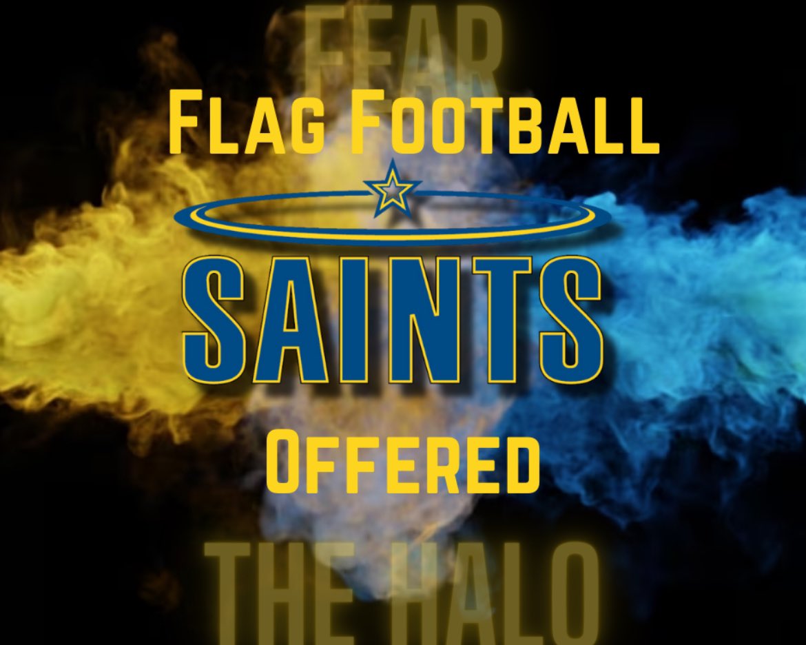 So grateful to have received an offer from Siena Heights University! <a href="/SHUWomensFlagFB/">Siena Heights University Womens Flag Football</a> 💛💙