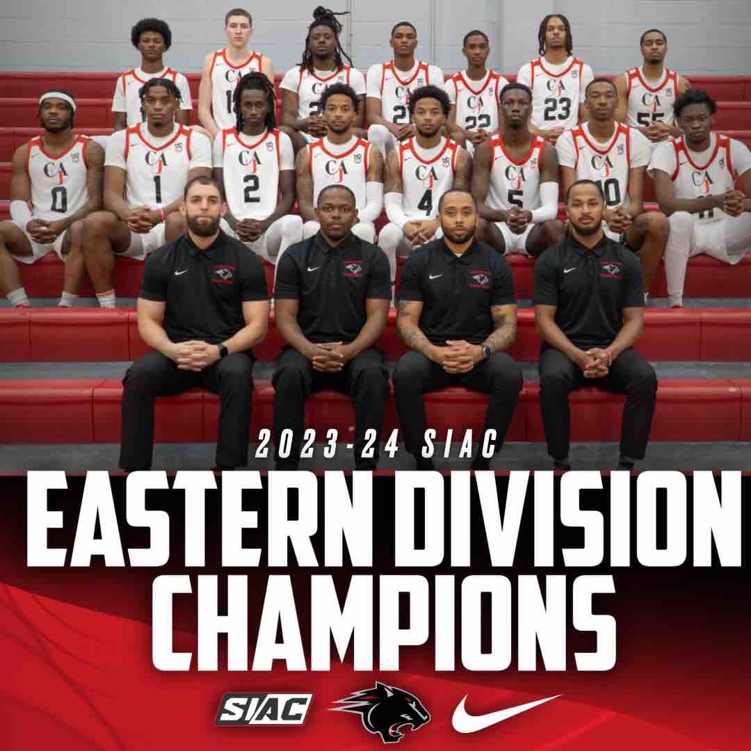 Officially your 2023-24 SIAC Eastern Division Champs! #GoPanthers #WeAreCA #BeltBoyz