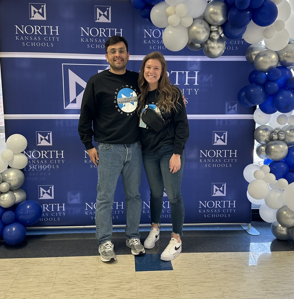 MissHasenohr's tweet photo. A great day learning alongside some really amazing @NKCSchools student leaders! #LEADNKC https://t.co/IBjfGdSqJo