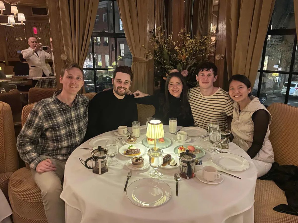 RohanKrajeski's tweet image. Amaranth retreat = done ✅. Spent the last 48 hours with an incredible team planning out some insane longevity moonshots for the coming year. Watch this space y’all!
@jamesfickel @AlexJColville @RaianyRomanni @JoanneZPeng
