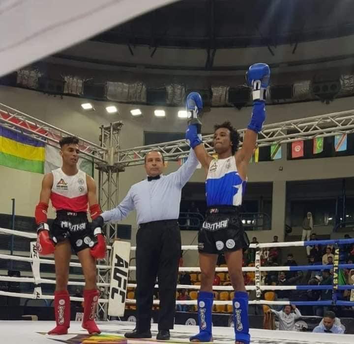 #السودان 🇸🇩
#محمد_عصام 
يحرز المركز الثاني الميدالية الفضية في بطولة افريقيا للكبار في المواي تاي
#بالتوفيق_دائما