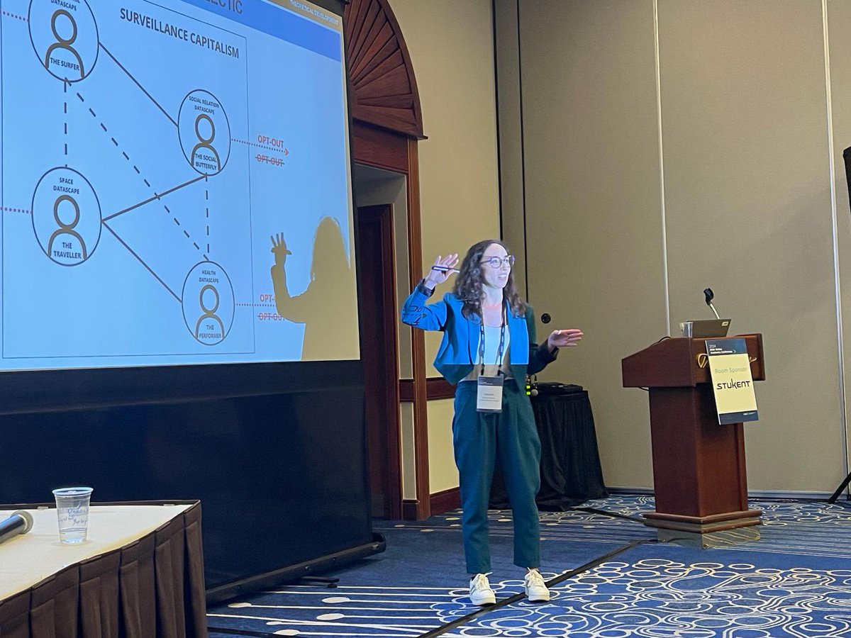 Honored to join #AMAWinter in #Florida. Meeting brilliant scholars was a highlight of this journey. Special thanks to @DrGiesler for the belief & support. 🙏 #surveillancecapitalism #predatoryinclusion