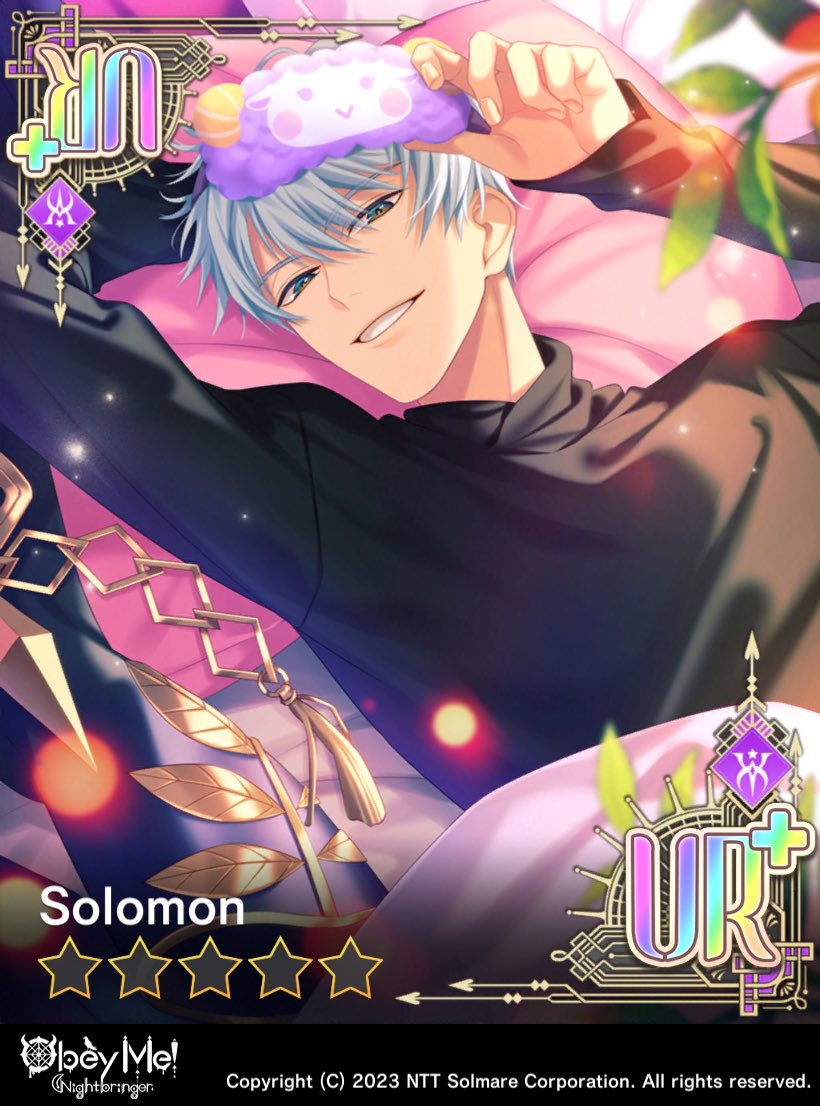 sketchcloset's tweet photo. Luckiest 10 pull at NB to date ❣️😳❣️ #obeyMeNighbringer #ObeyMeSolomon #ObeyMeLucifer https://t.co/JPBqKYyqoN