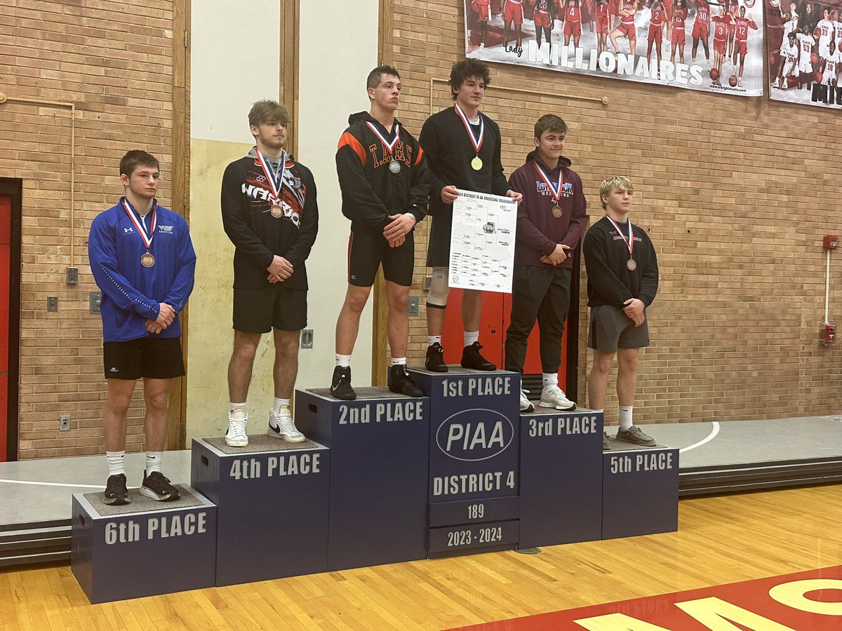 After missing all of last year due to a knee injury sustained during football season, Southern Columbia’s Garrett Garcia is back atop the podium at the District 4 Class 2A tournament for a second time.