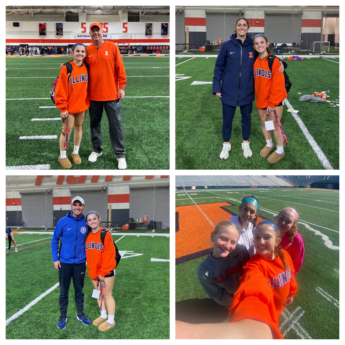 Thank you @IlliniSoccer and @MillikinWSoccer for such a great ID camp! My teammates and I had a fun day! 🧡💙 @Evolution_SC14 @IlliniFreeman @sjprudhomme18 @TopDrawerSoccer @PrepSoccer @TheSoccerWire @TopPreps @SoccerMomInt @ImYouthSoccer @ImCollegeSoccer