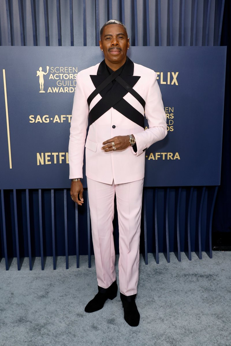 Leave it to Colman Domingo to deliver a fresh take on menswear for his night out at the 2024 #SAGAwards. See the best red carpet arrivals here: vogue.cm/Jo5jU8K