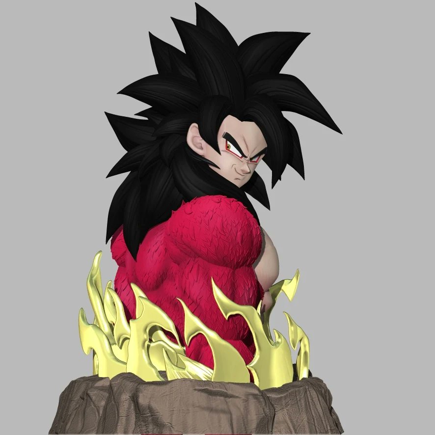 BlueBraverS's tweet photo. Actual #Goku SSJ4 work in progress 3D model (70% done).

Inspired by the Dokkan LR Int SSR artwork. 😉✨

#DragonBall #GT #bluebraversculpt https://t.co/ygKej85z5R